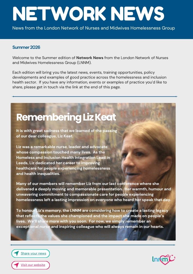 Cover of LNNM Network News, Summer 2026